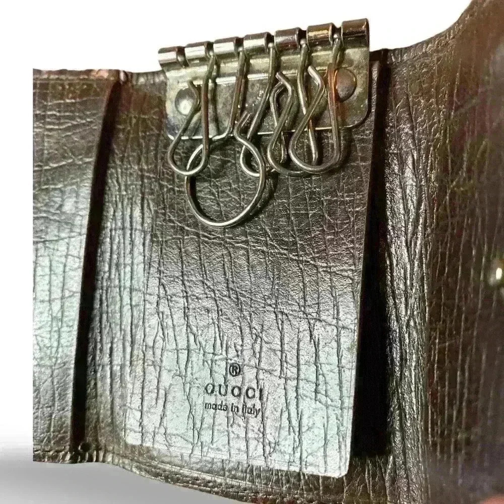 Gucci Bamboo Mini Key Holder - Picture 6 of 6